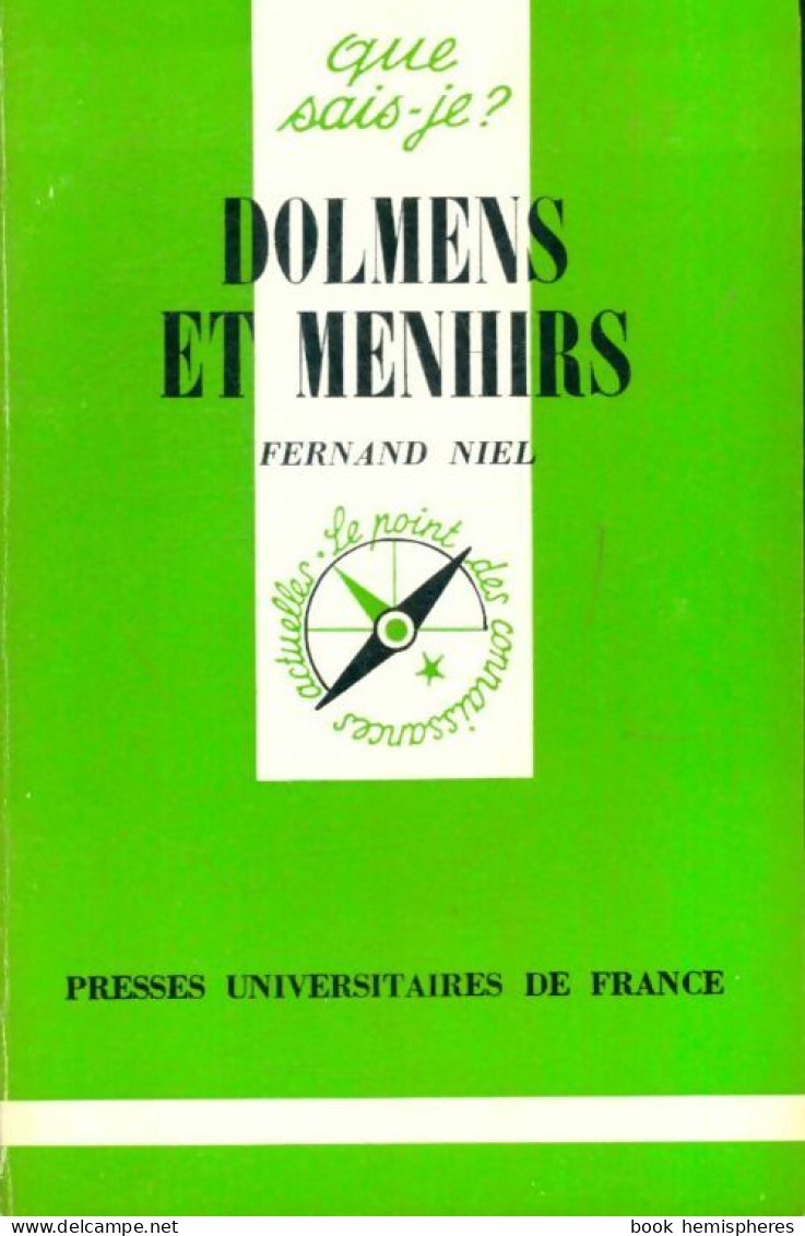 Dolmens Et Menhirs (1977) De Fernand Niel - Geschichte