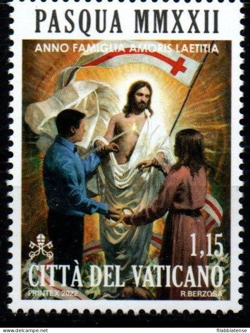 2022 - Vaticano 1915 Pasqua   +++++++++ - Unused Stamps