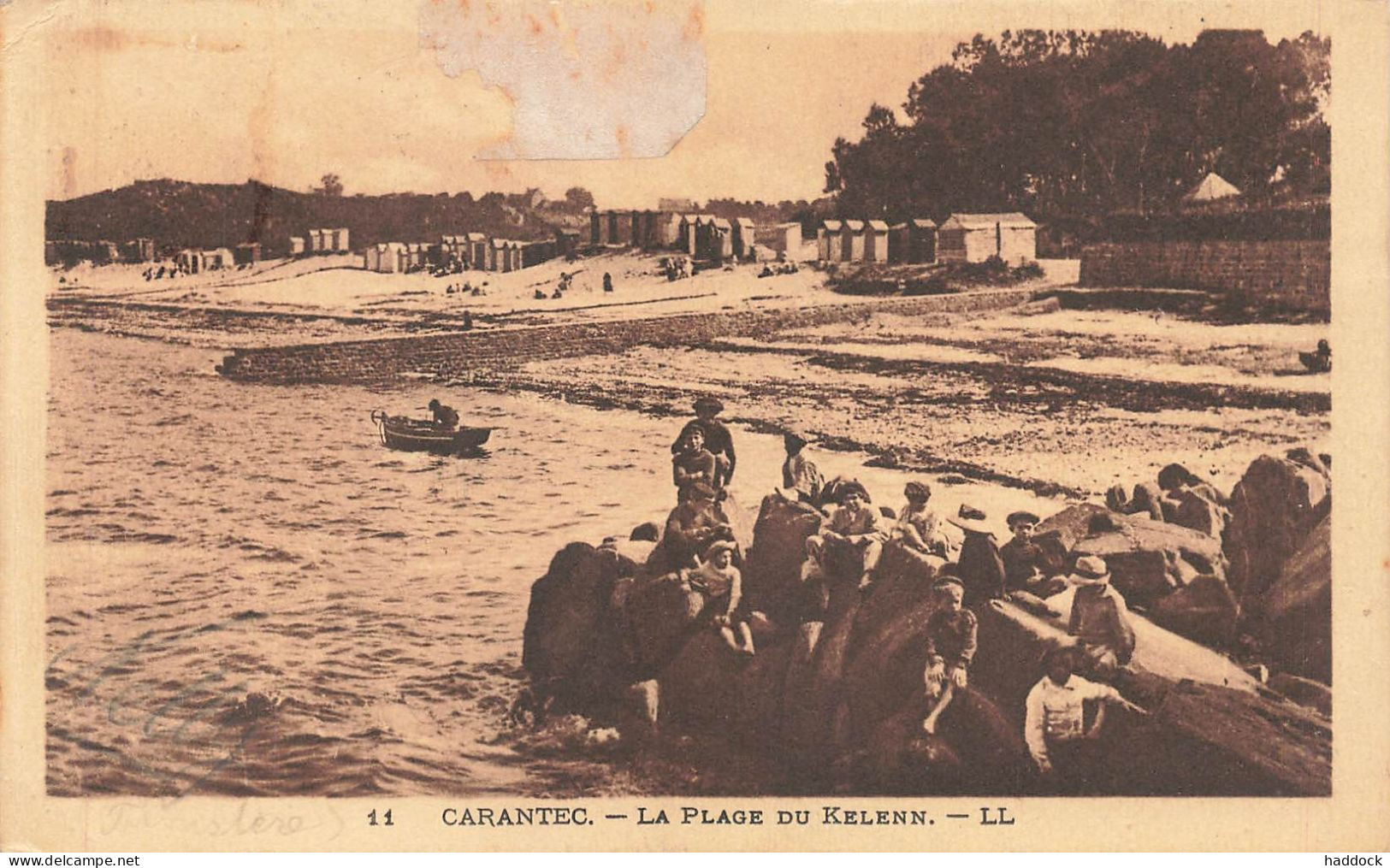 CARANTEC : LA PLAGE DU KELENN - Carantec