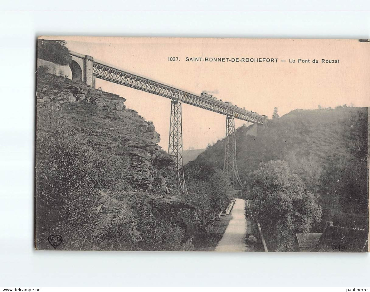 SAINT BONNET DE ROCHEFORT : Le Pont Du Rouzat - Très Bon état - Autres & Non Classés