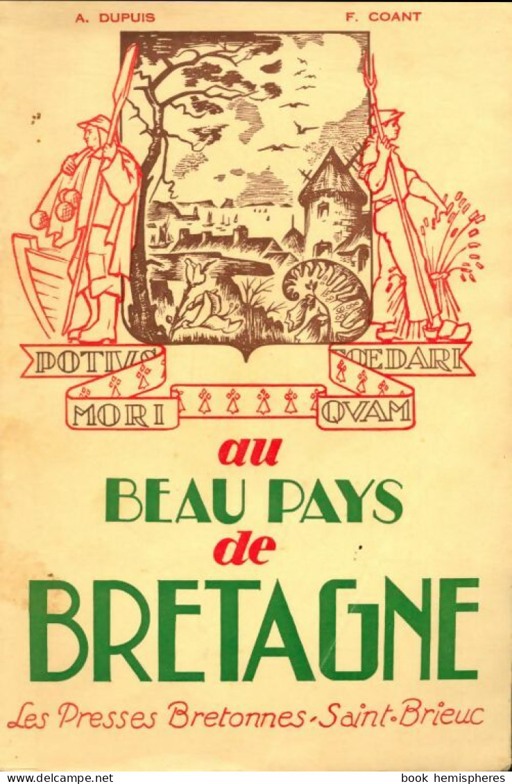 Au Beau Pays De Bretagne  (1953) De A Dupuis - Histoire