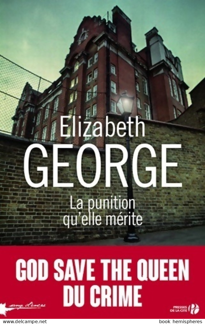 La Punition Qu'elle Mérite (2019) De Elizabeth George - Other & Unclassified