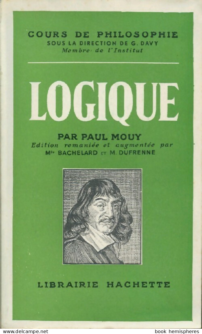 Logique (1956) De Paul Mouy - Psychologie/Philosophie