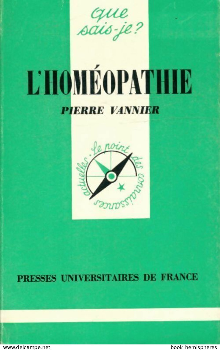 L'homéopathie (1980) De Pierre Vannier - Gesundheit