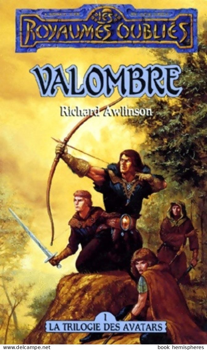 La Trilogie Des Avatars Tome I : Valombre (1994) De Richard Awlinson - Other & Unclassified