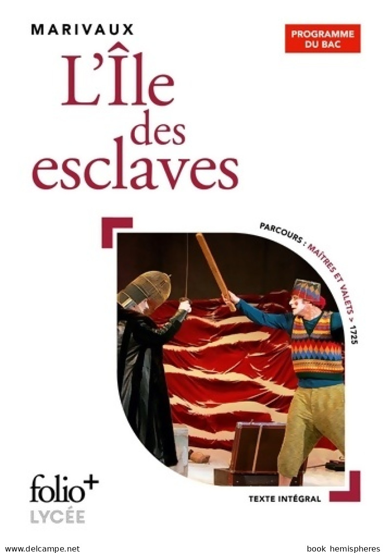 Programme Du Bac : L'Île Des Esclaves (2020) De Marivaux - Classic Authors