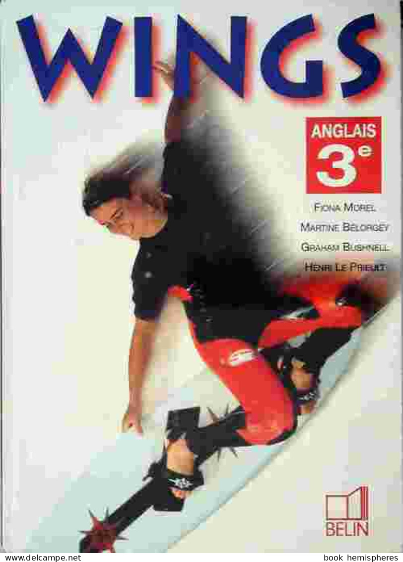 Wings Anglais 3e (1997) De Collectif - 12-18 Years Old