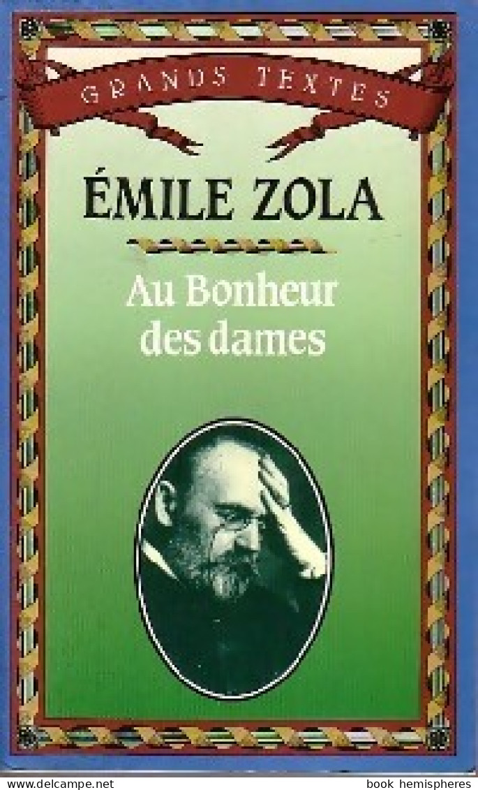 Au Bonheur Des Dames (1992) De Emile Zola - Auteurs Classiques