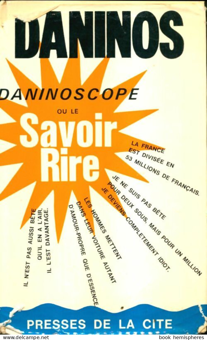 Daninoscope Ou Le Savoir Vivre (1963) De Pierre Daninos - Humor