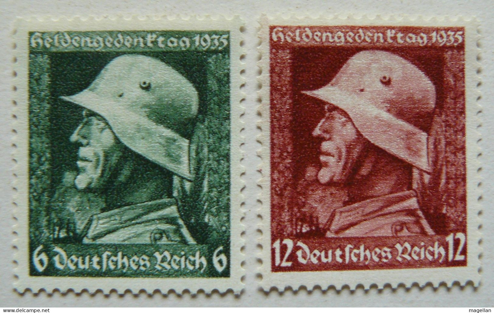 Allemagne - III Reich - Mi. 569/570 - Yv. 528/529 Neufs ** (MNH) - Unused Stamps