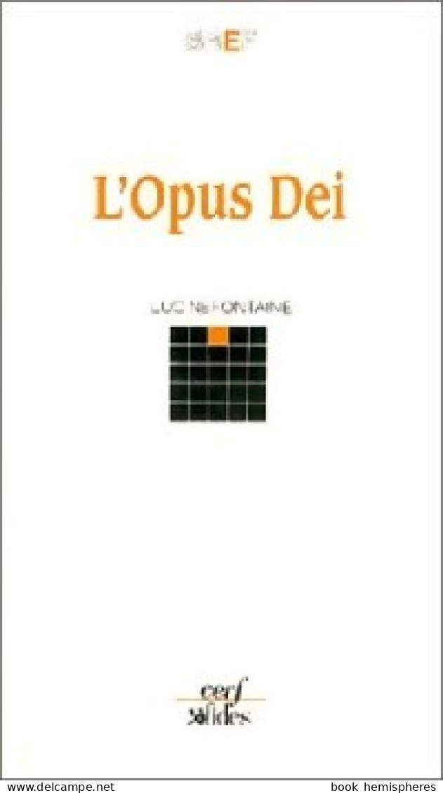 L'Opus Dei (1993) De Luc Nefontaine - Religion