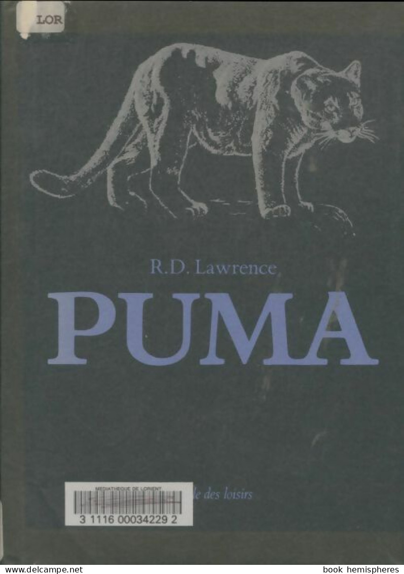 Puma (1984) De R.D. Lawrence - Sonstige & Ohne Zuordnung