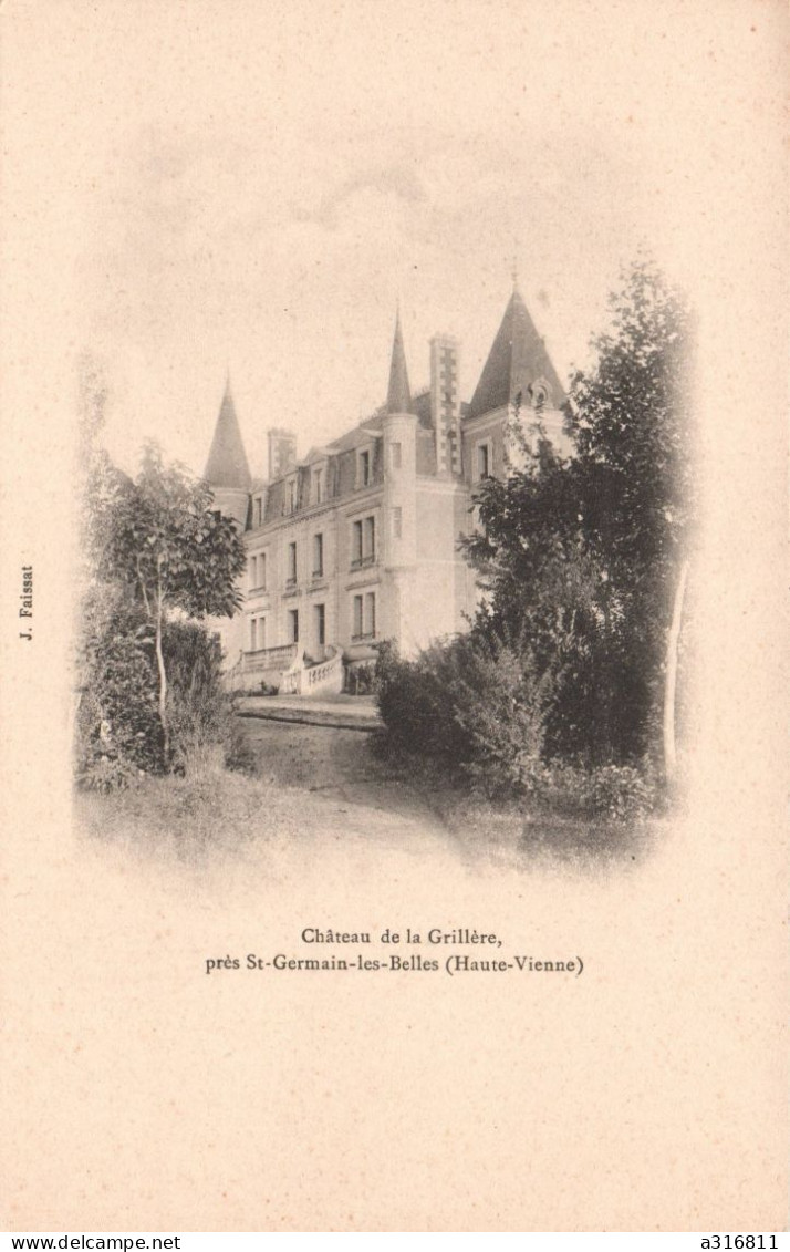 Chateau De La Grillere Pres St Germain Les Belles - Andere & Zonder Classificatie
