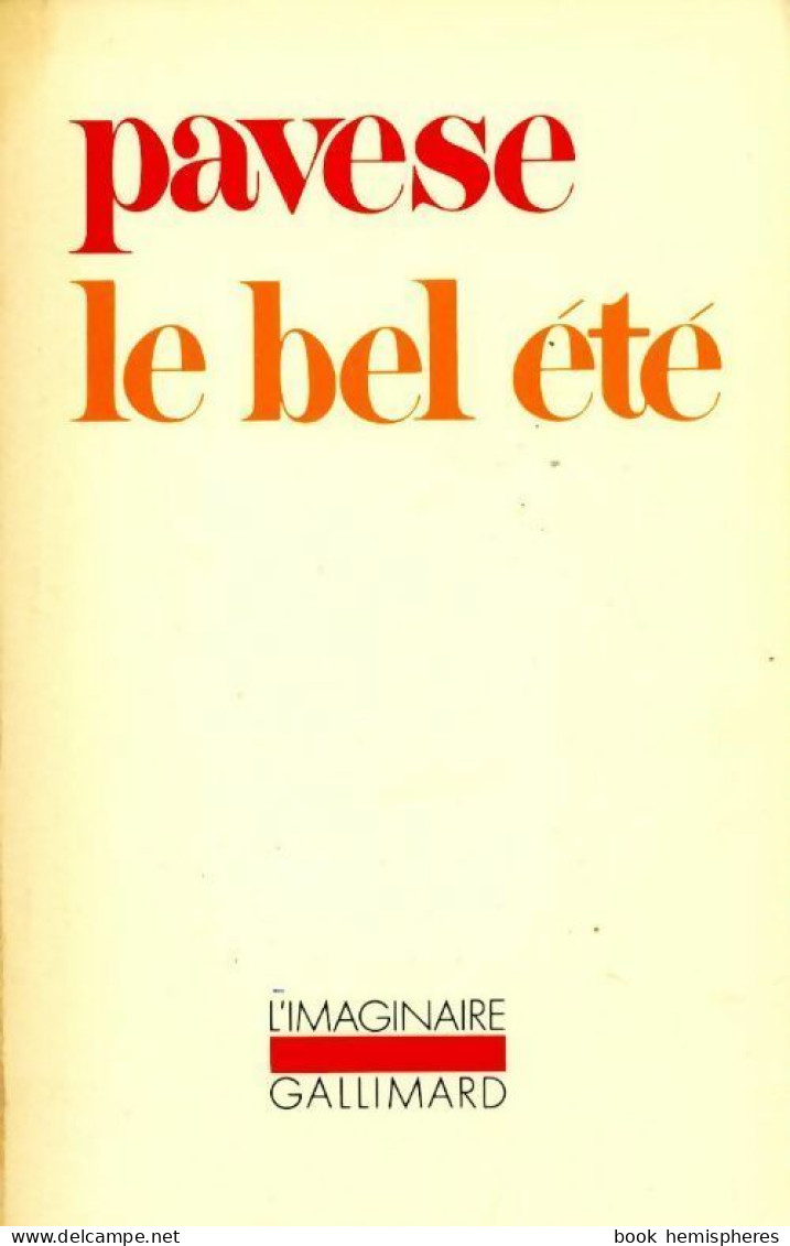 Le Bel été (1978) De Cesare Pavese - Natur