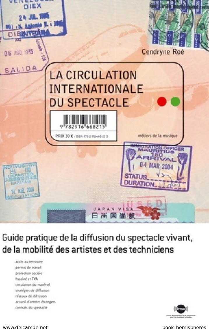 La Circulation Internationale Du Spectacle (2009) De Cendryne Roé - Recht