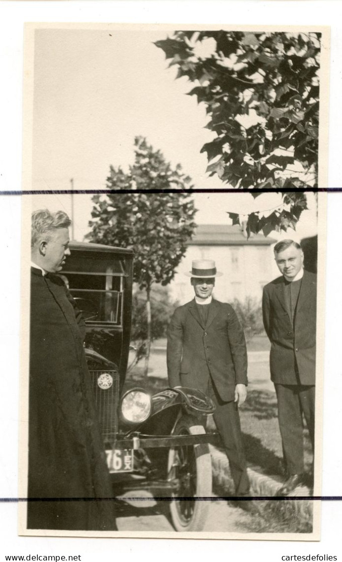 5 Cartes Photo .CPA . Automobile. Ancienne Voiture, Tacot, - Photographs
