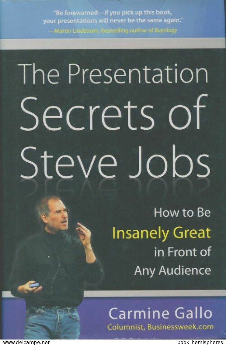 The Presentation Secrets Of Steve Jobs : How To Be Insanely Great In Front Of Any Audience (2009) - Sonstige & Ohne Zuordnung