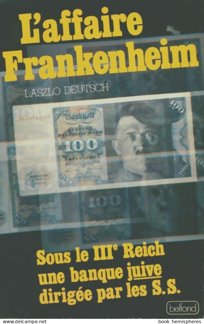 L' Affaire Frankenheim (1979) De Deutsch Laszlo - Autres & Non Classés