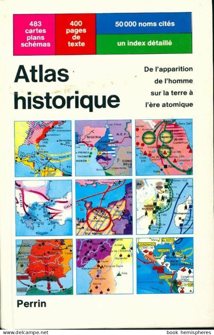 Atlas Historique (1990) De Collectif - Cartes/Atlas