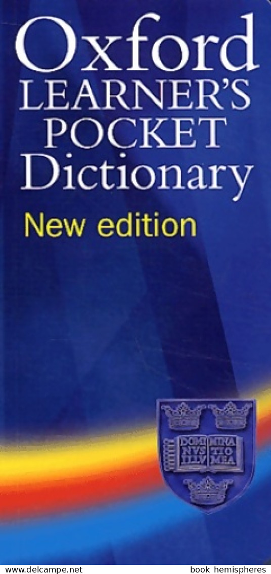 Learner's Pocket Dictionary (2003) De Varios Autores - Other & Unclassified