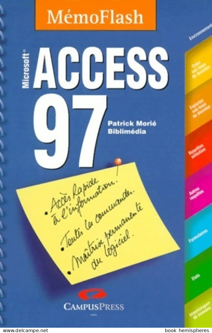 Access 97 (2001) De Patrick Morié - Informatique