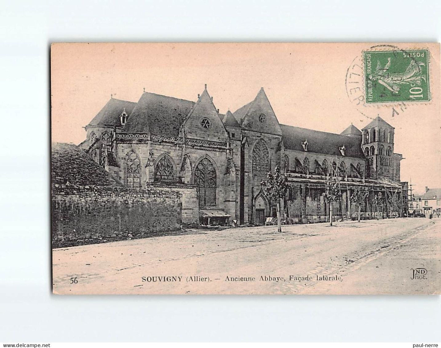 SOUVIGNY : Ancienne Abbaye - état - Sonstige & Ohne Zuordnung