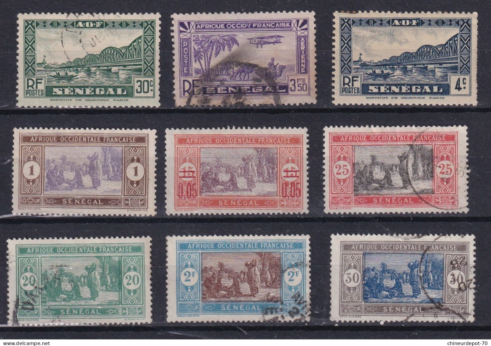 Sénégal Française - Used Stamps