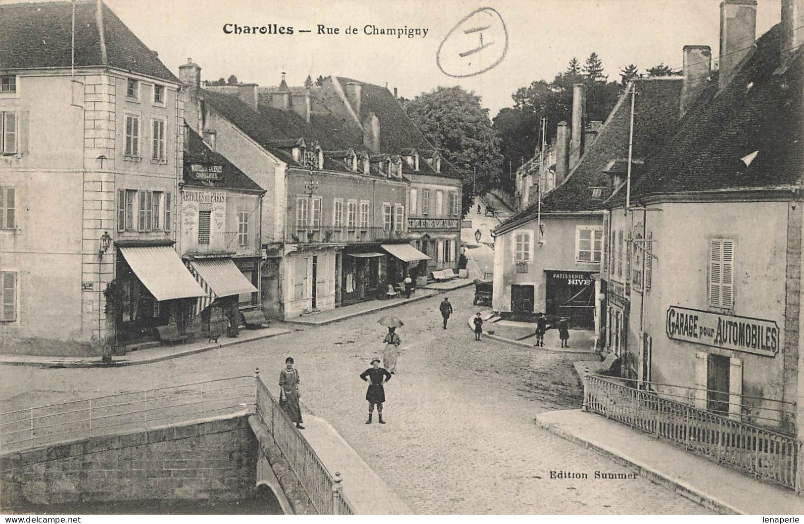 D9318 Charolles Rue De Champigny - Charolles