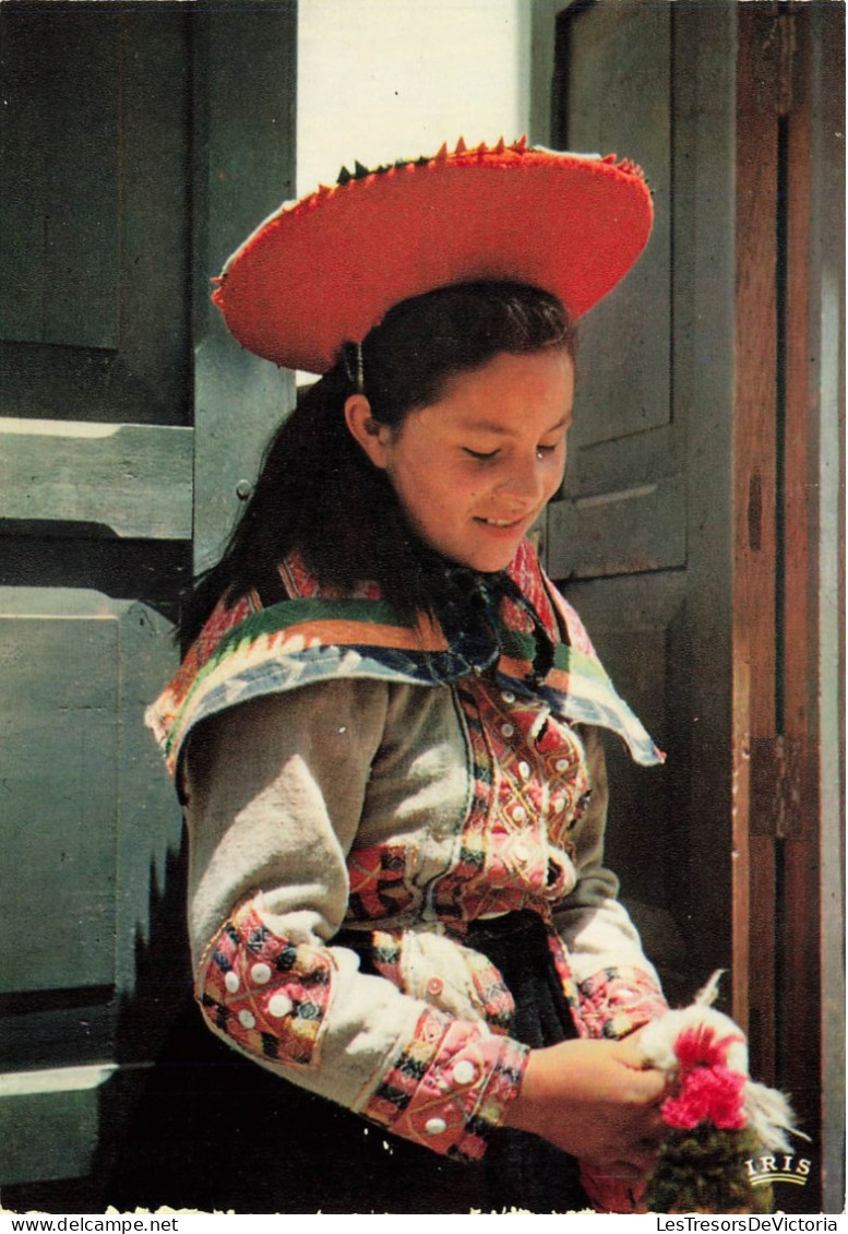 PEROU - Pérou - Cuzco - Fillette En Costume Traditionnel - Carte Postale - Pérou