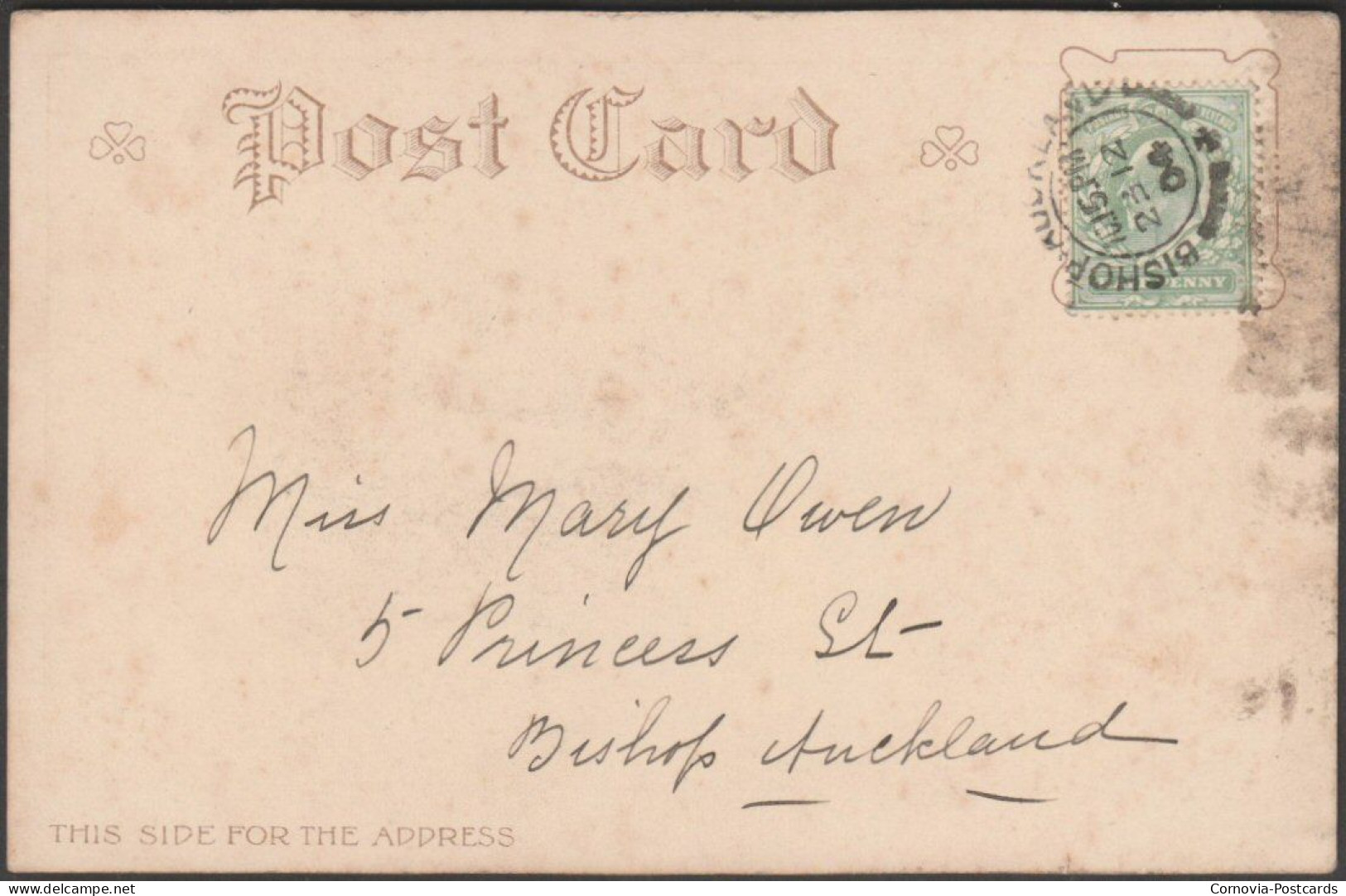 A Merry Xmas To You, 1904 - Postcard - Autres & Non Classés