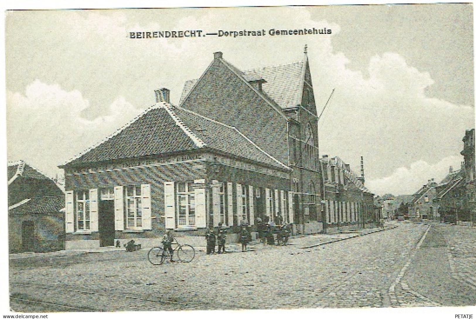 Beirendrecht , Dorpstraat Gemeentehuis - Antwerpen