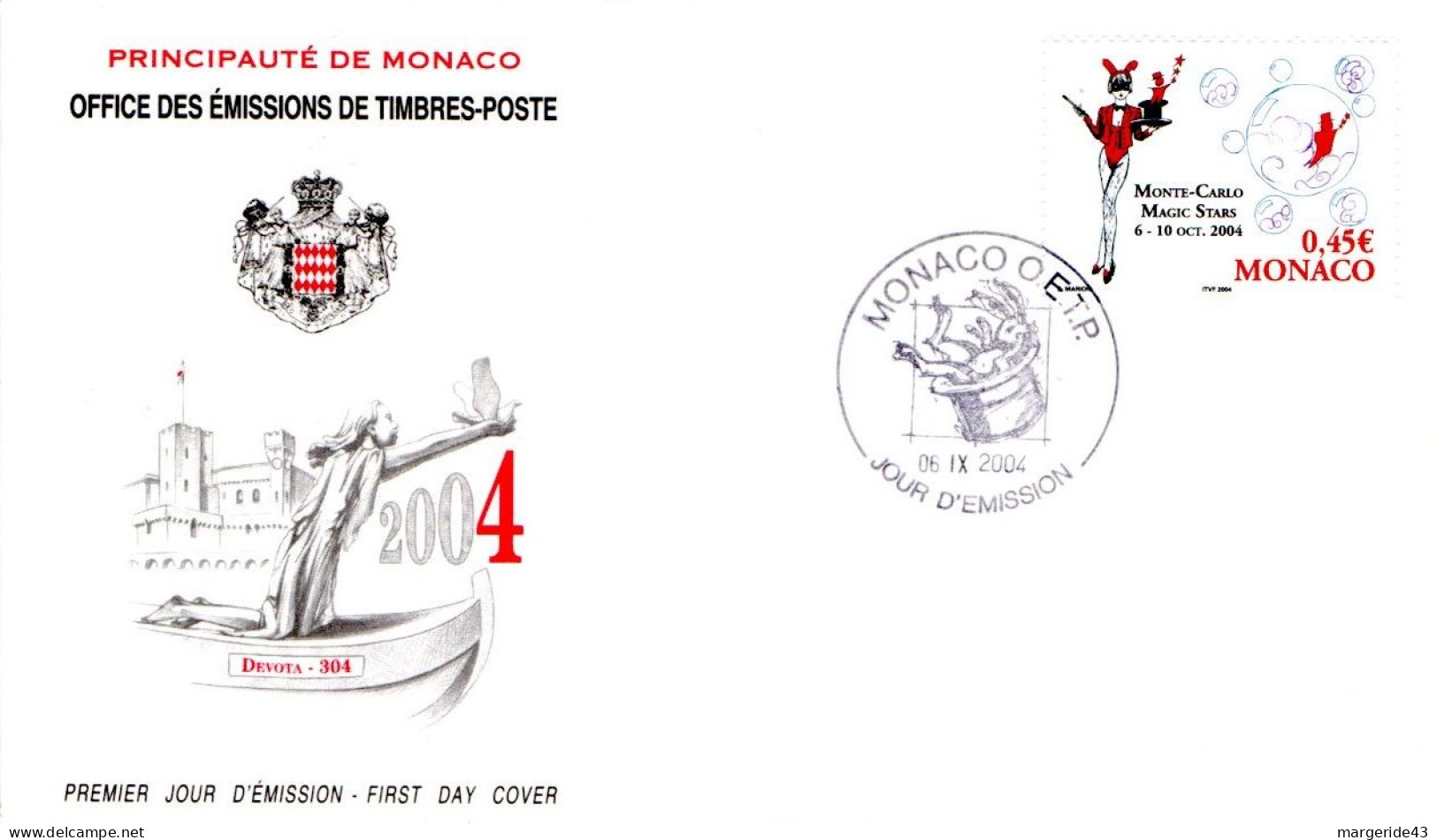 MONACO  LOT DE 34 FDC DIFFERENTES