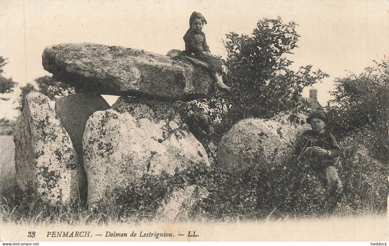 PENMARCH : DOLMEN DE LESTRIGNIOU - Penmarch