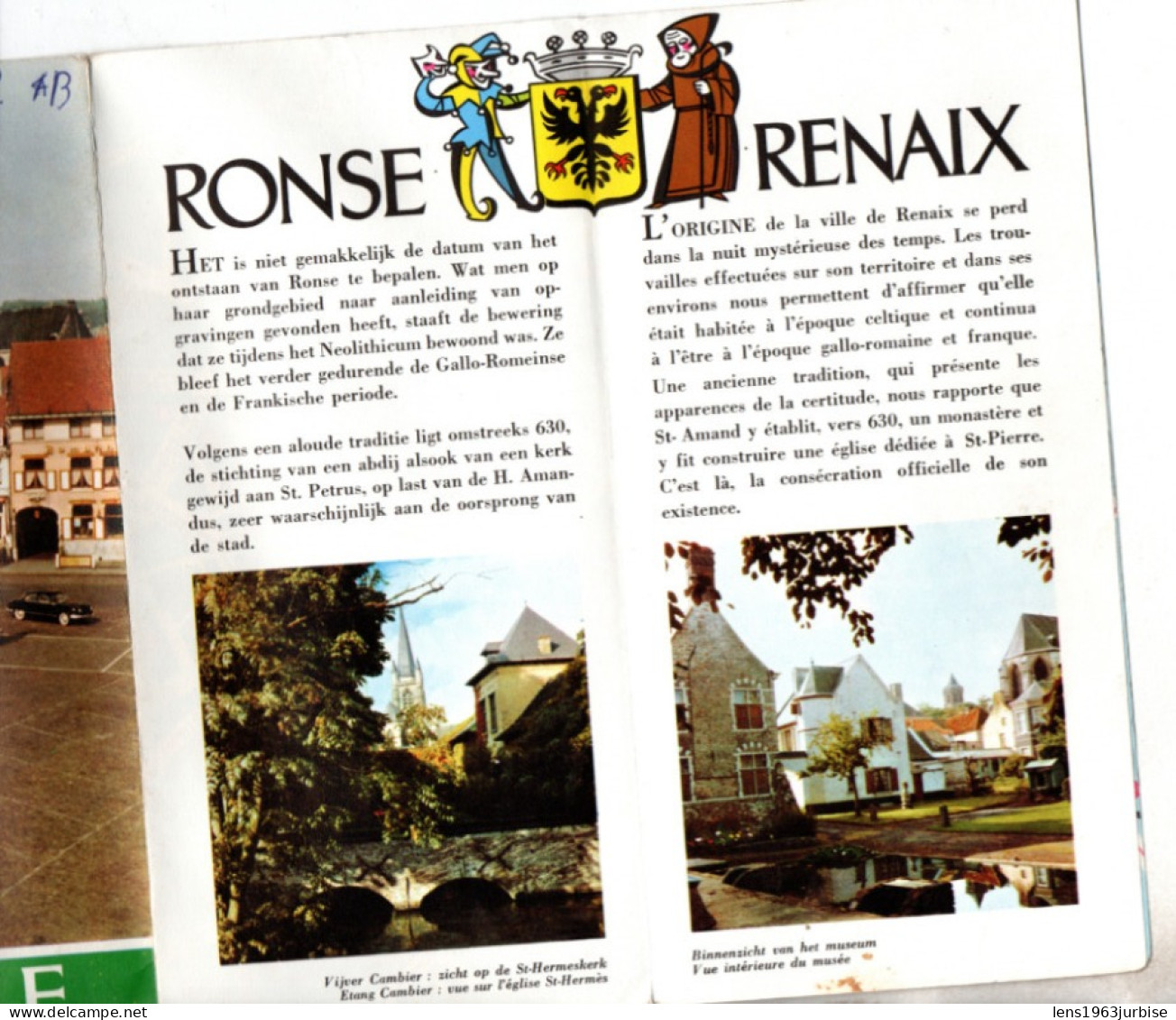 Ronse - Renaix - Dépliants Touristiques