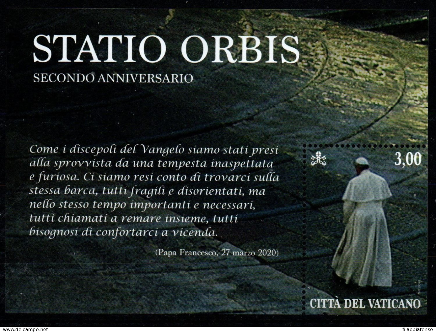 2022 - Vaticano BF 112 Statio Orbis   +++++++++ - Ungebraucht