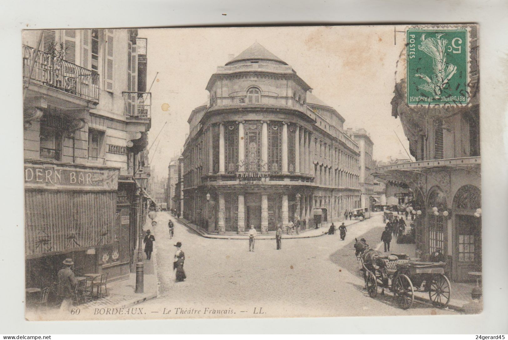 CPA BORDEAUX (Gironde) - Le Théâtre Français - Bordeaux