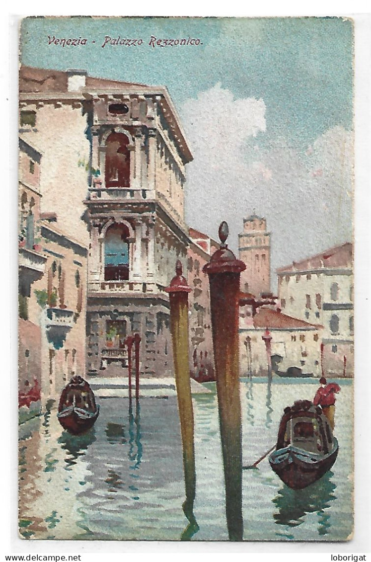 PALAZZO REZZONICO.-  VENEZIA.- ( ITALIA ). - Venetië (Venice)