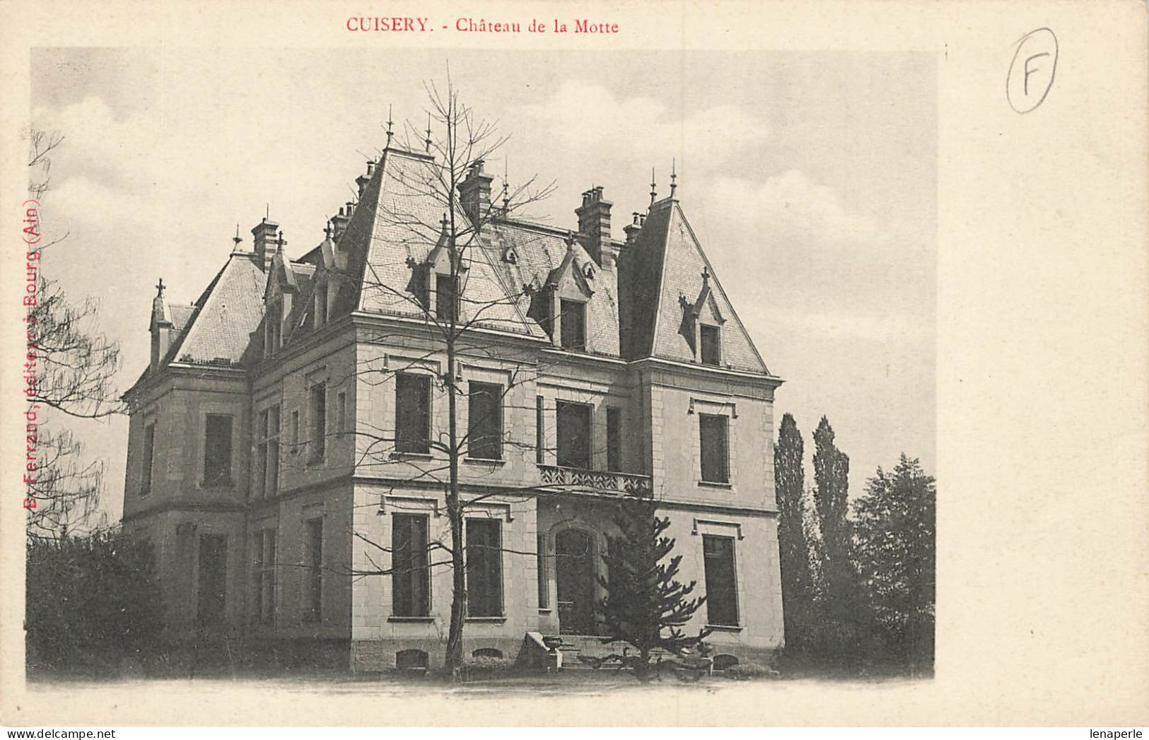 D9329 Cuisery Chateau De La Motte - Other & Unclassified