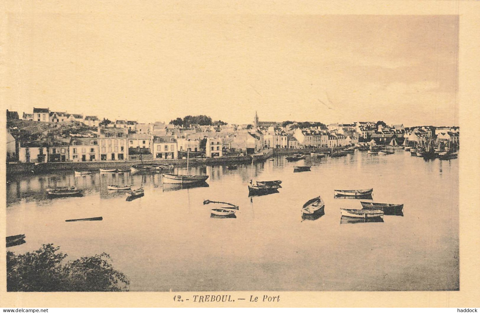 TREBOUL : LE PORT - Tréboul
