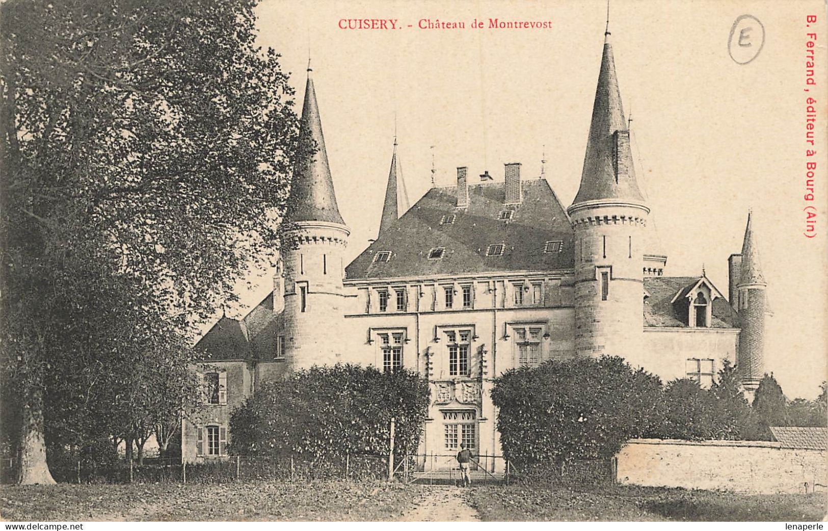 D9330 Cuisery Chateau De Monstrevost - Autres & Non Classés