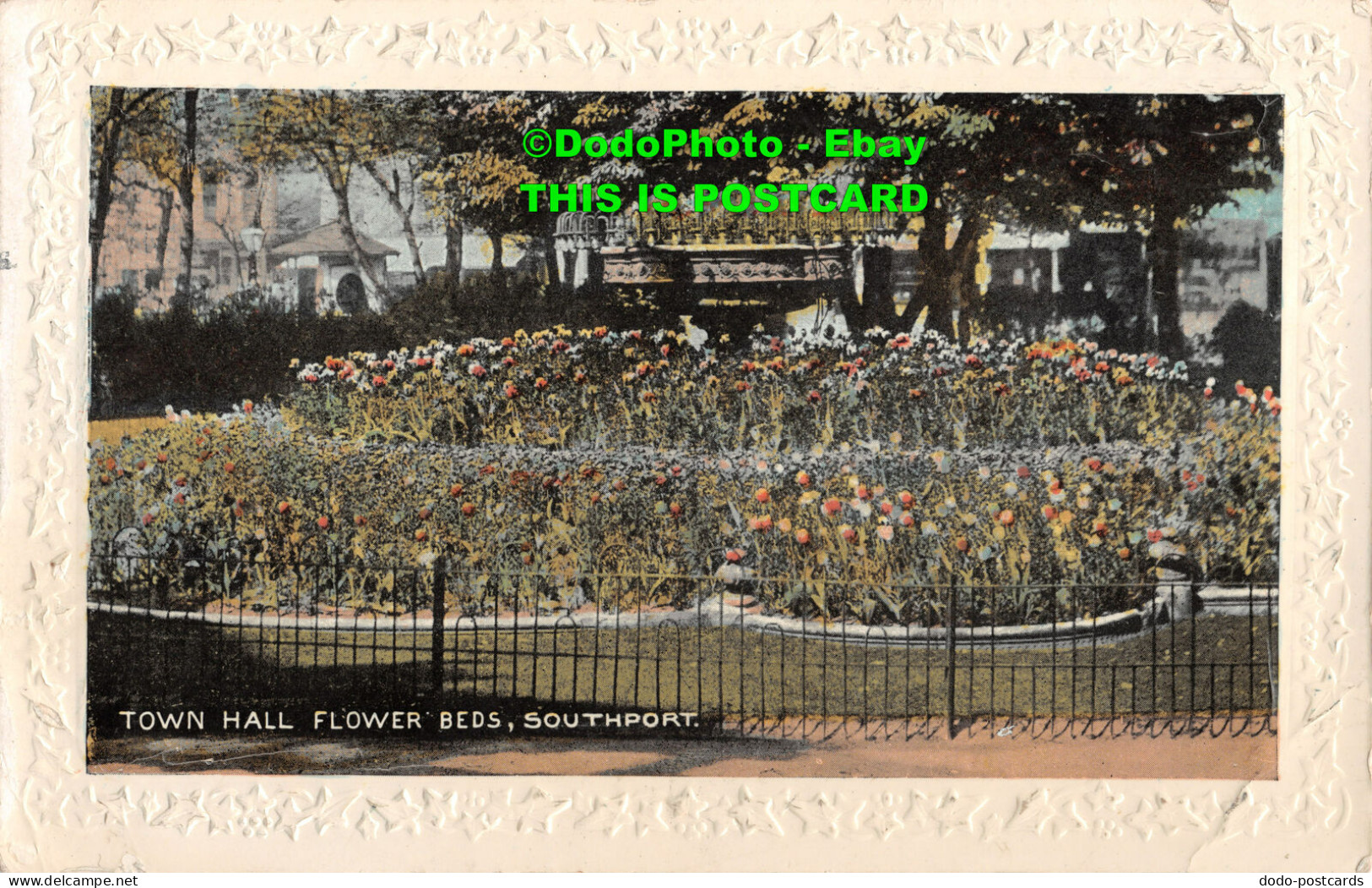 R356752 Town Hall Flower Beds. Southport. O. Whitehead. Colunio Series. 40001. 1 - World