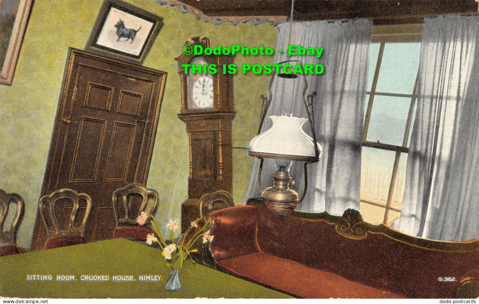 R355177 Himley. Sitting Room. Crooked House. John Price. Picture Post Card. No. - World