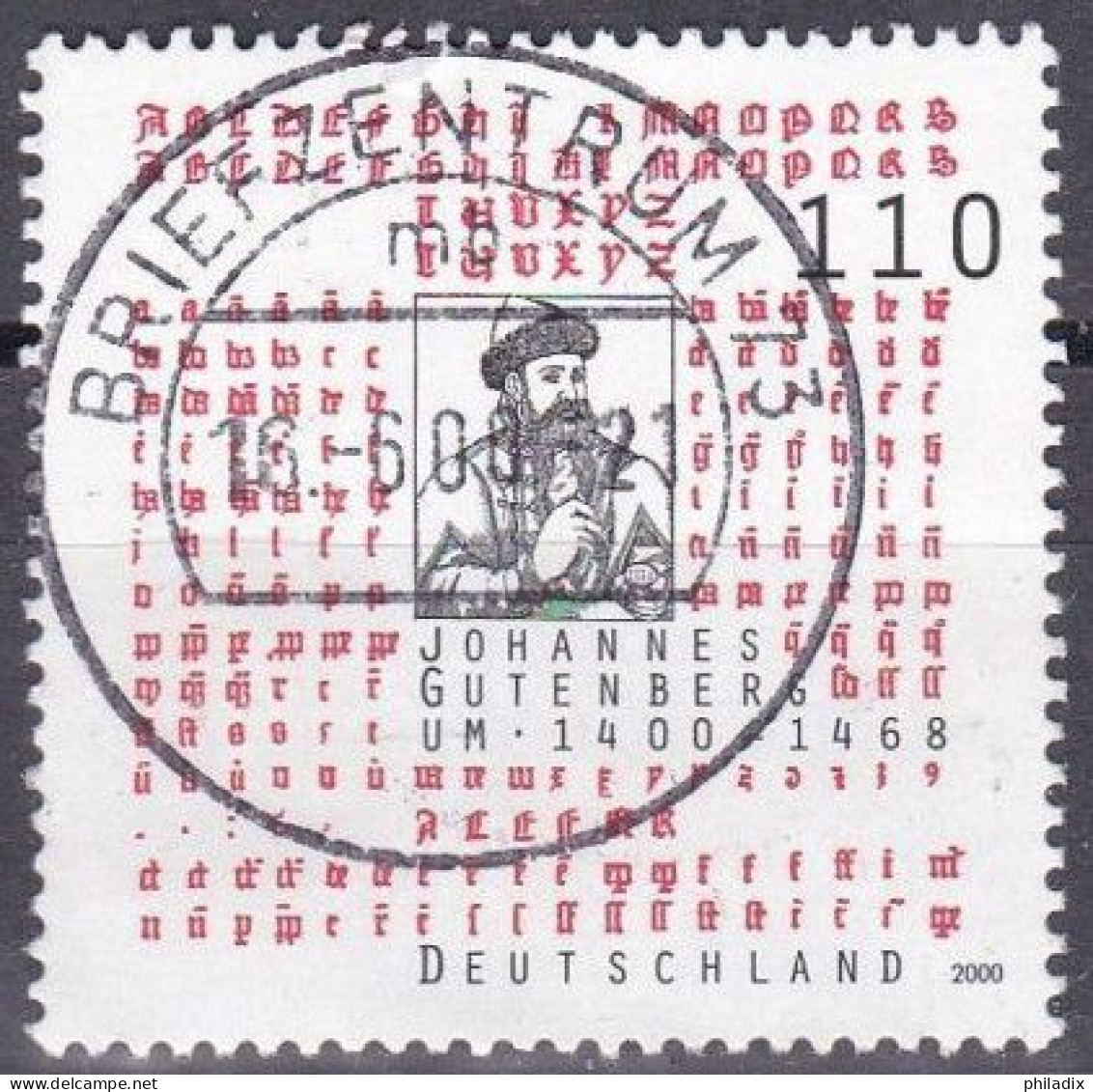 BRD 2000 Mi. Nr. 2098 O/used Vollstempel (BRD1-6) - Used Stamps