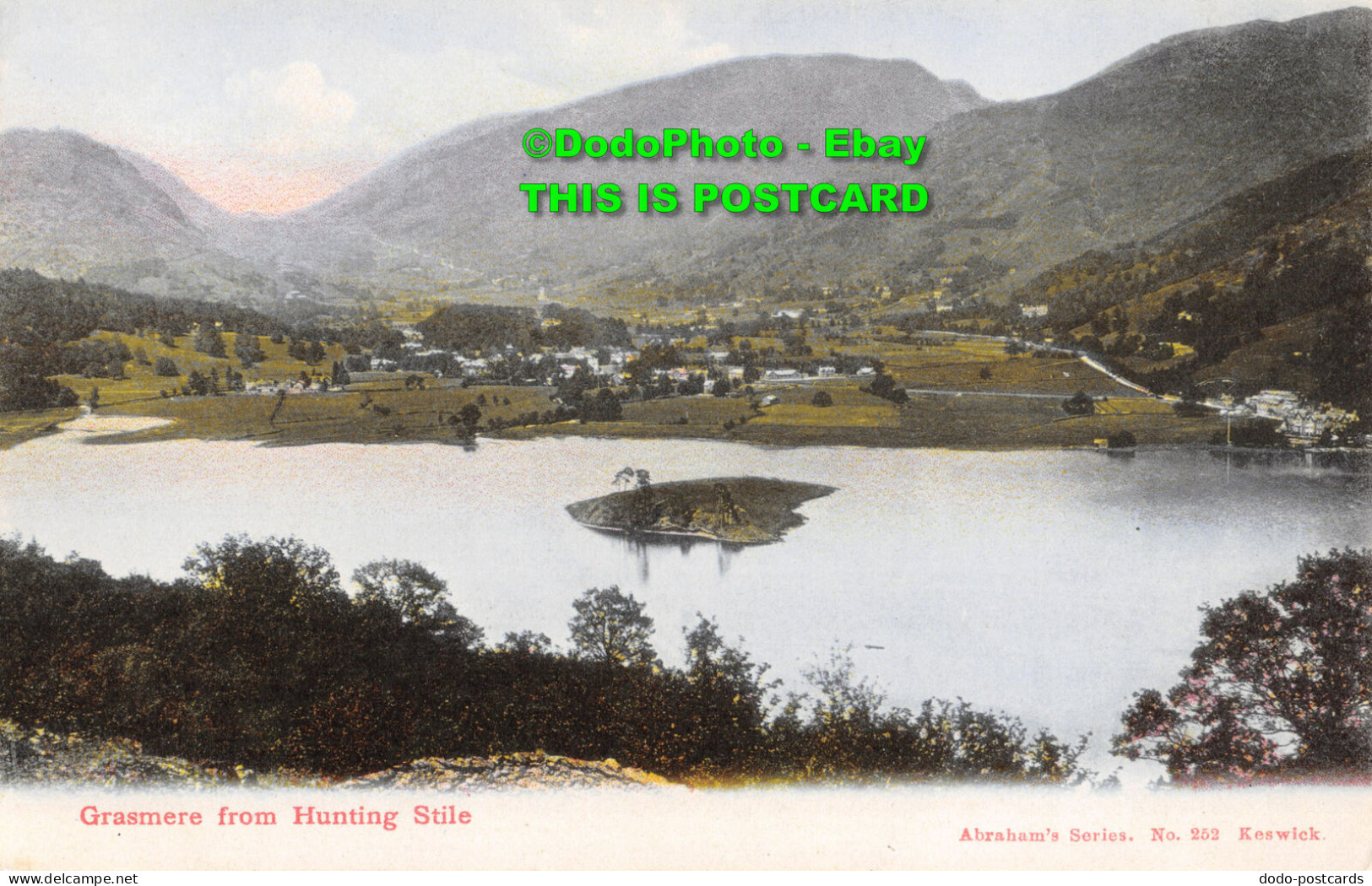 R356772 Grasmere From Hunting Stile. Abrahams Series. No. 252 - World