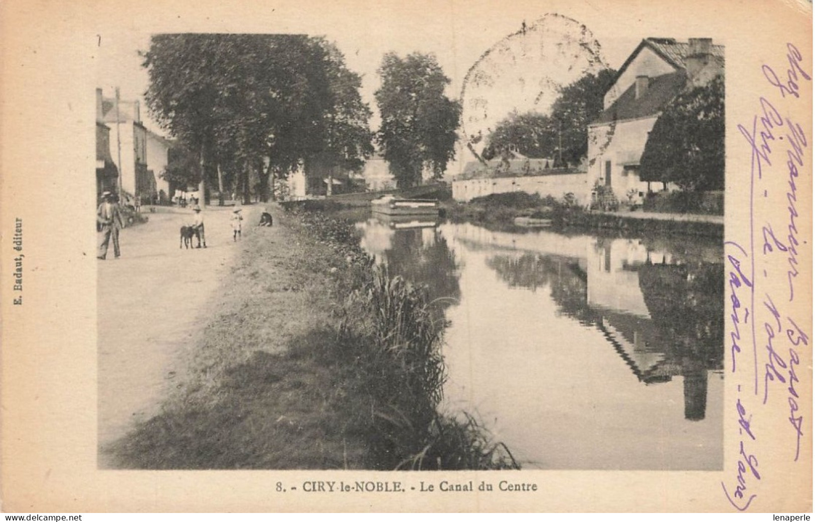 D9334 Ciry Le Noble Le Canal Du Centre - Autres & Non Classés