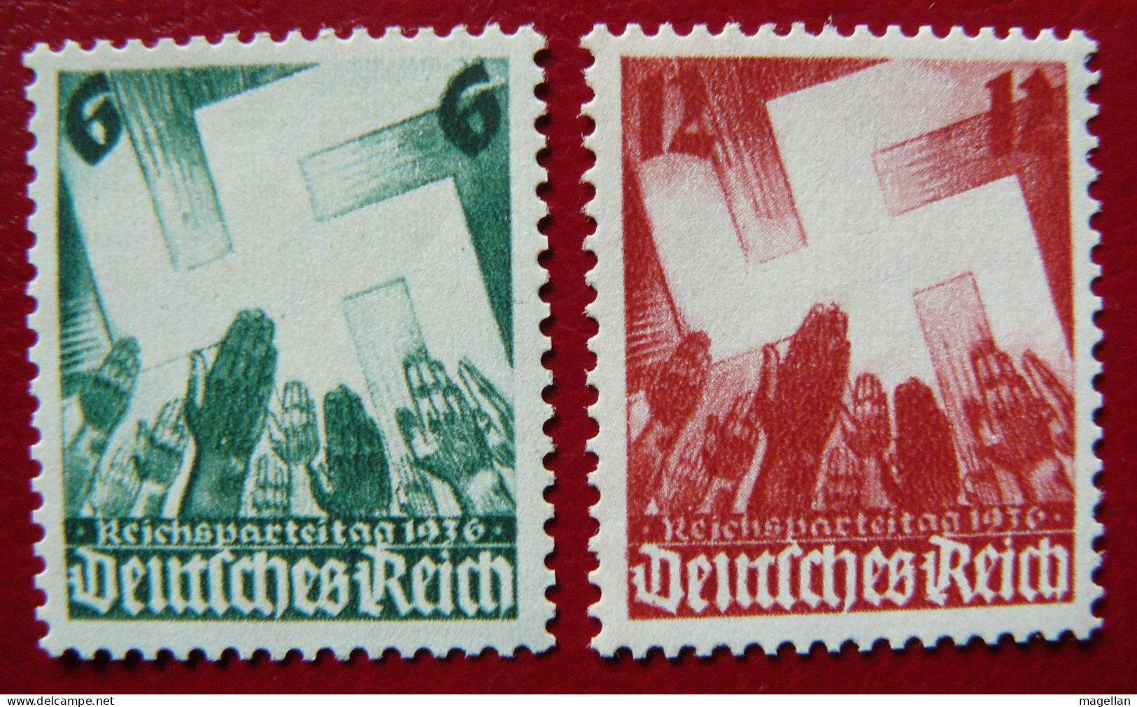 Allemagne - III Reich - Mi. 632/633 - Yv. 580/581 Neufs ** (MNH) - Unused Stamps