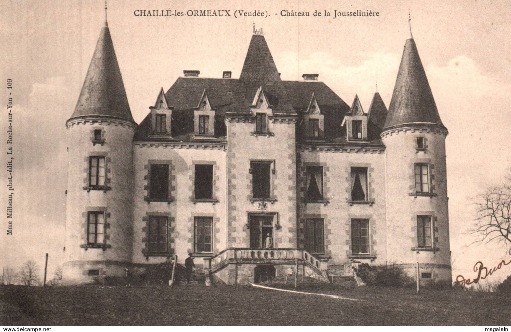 Chaillé Sous Les Ormeaux : Château De La Jousselinière - Altri & Non Classificati