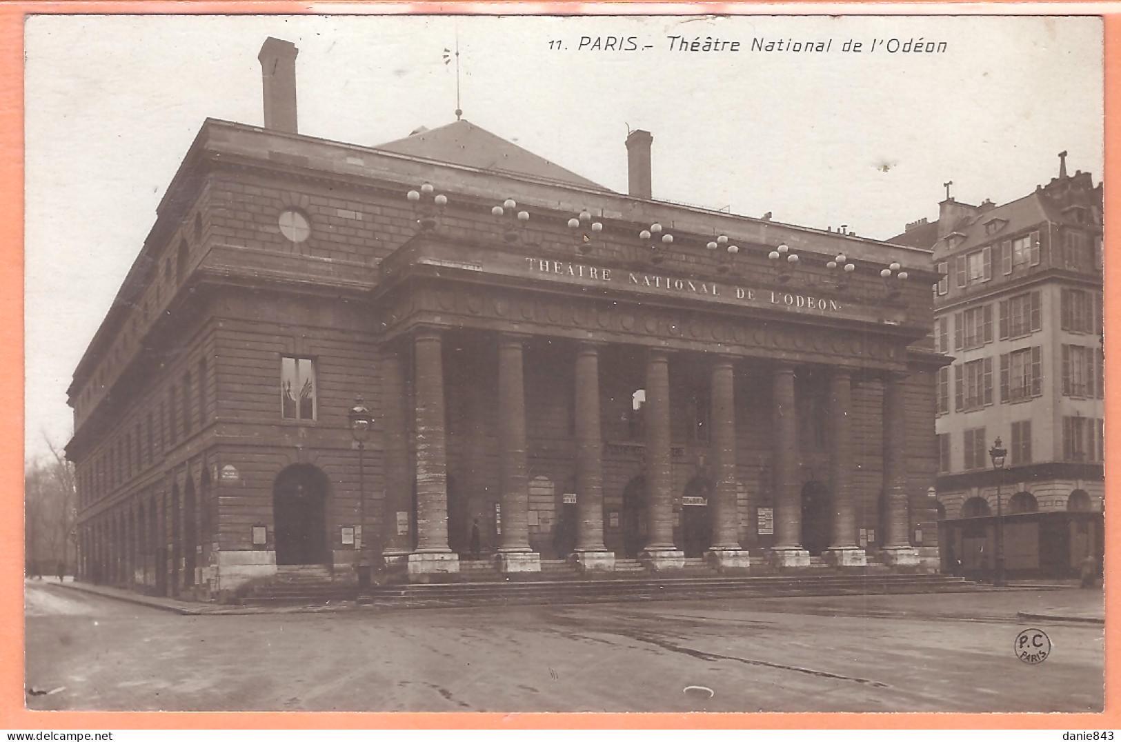 Carte Photo - PARIS - THÉATRE NATIONAL DE L'ODÉON - - Altri Monumenti, Edifici