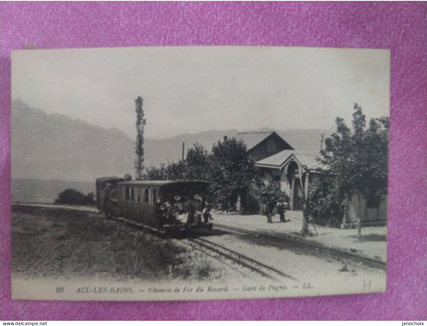 Aix-les-Bains Chemin De Fer Du Revard Gare De Pugny LL98 - Aix Les Bains