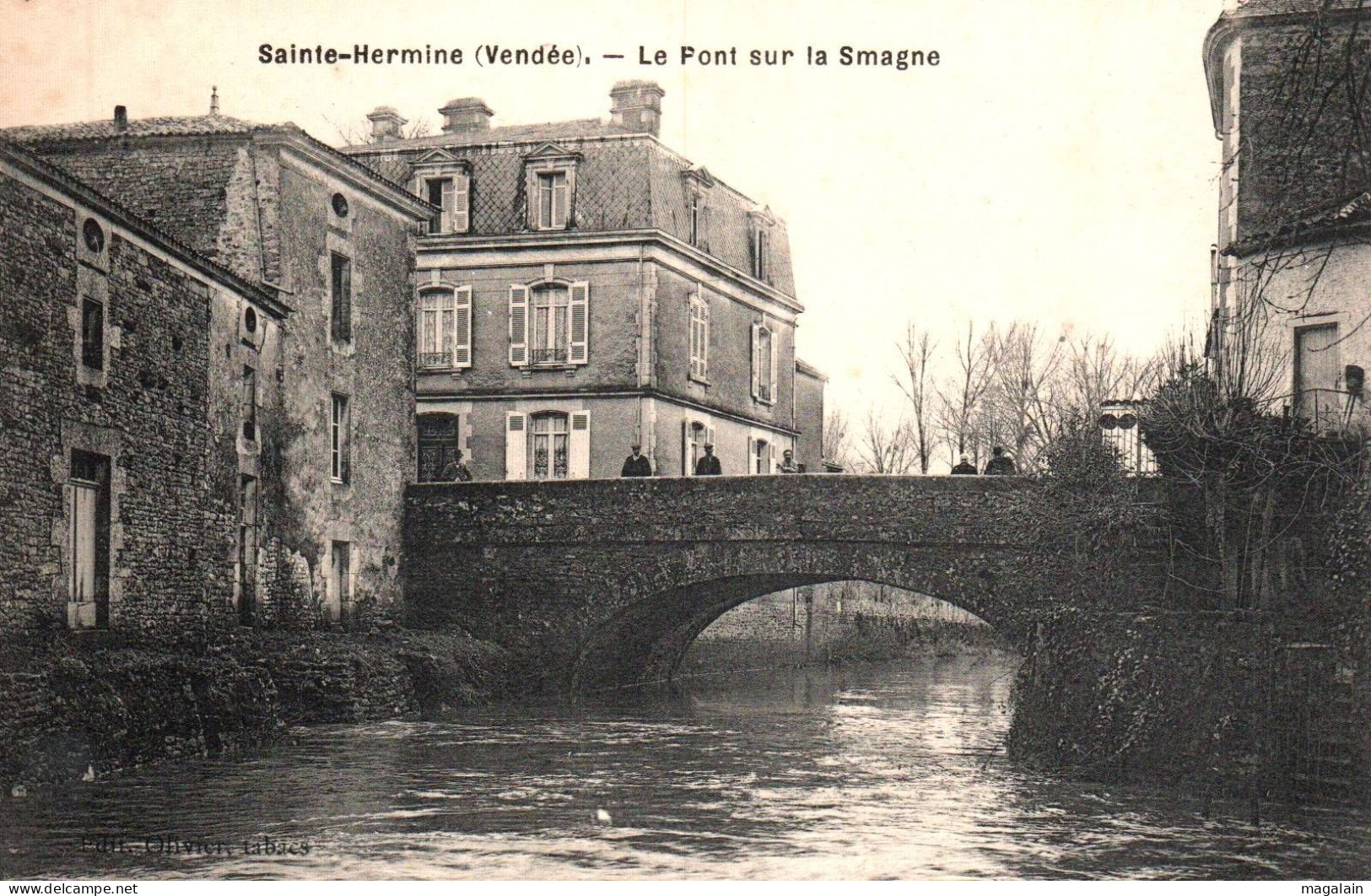 Ste Hermine : Le Pont Sur La Smagne - Sainte Hermine